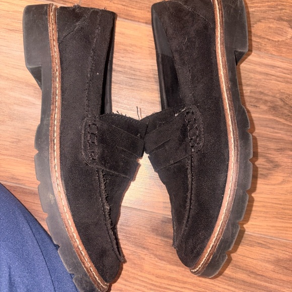 Anne Klein Suede Loafers - Picture 3 of 5